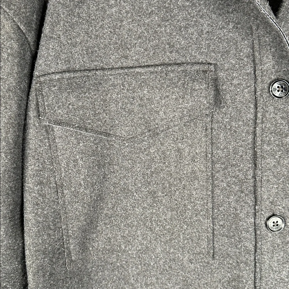 Banana Republic Men's Gray Winter Fall Classic Minimalist Modern Jacket Size Med